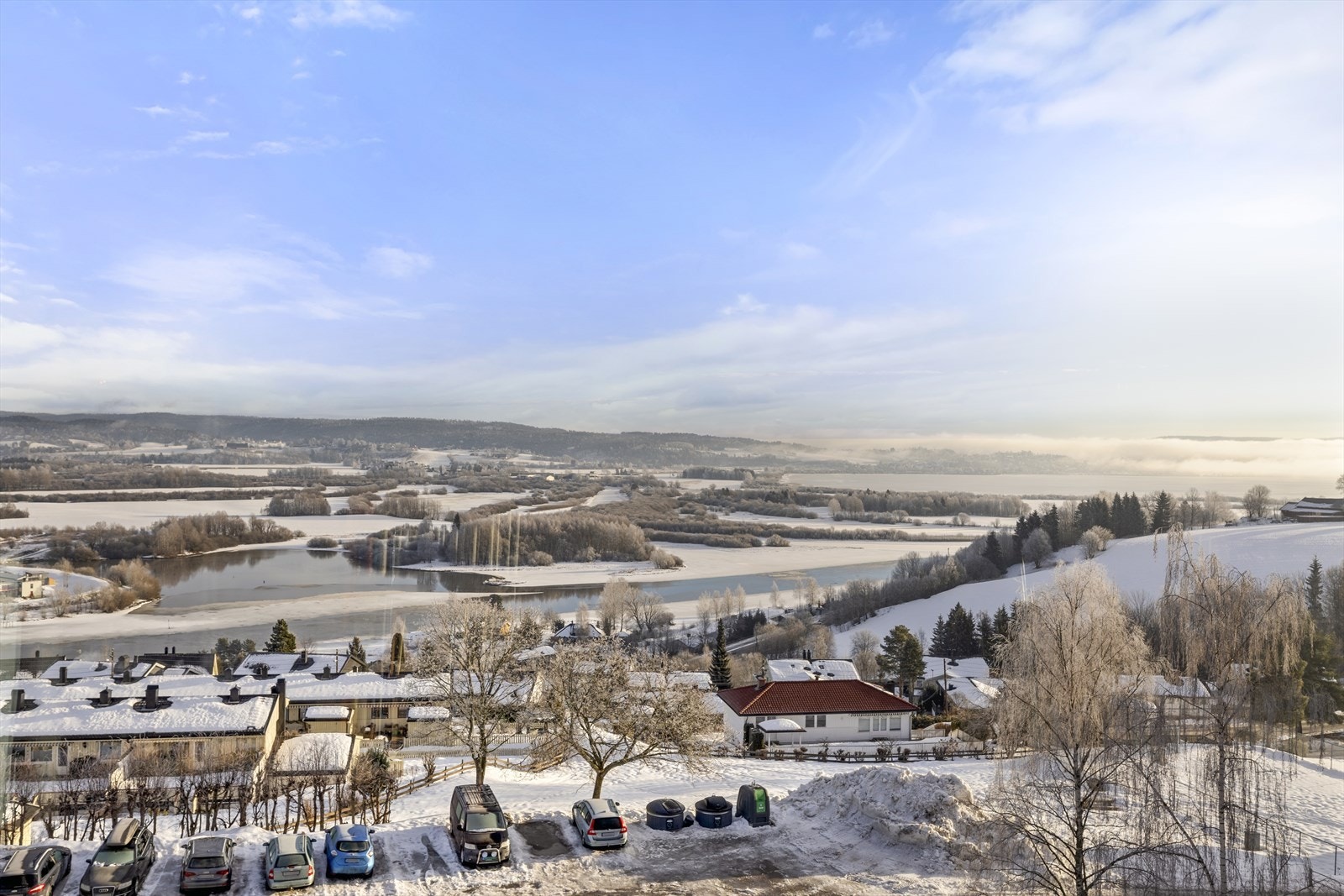 Fra 4. etasje har du en fantastisk utsikt mot Naturreservatet. Galleribilde
