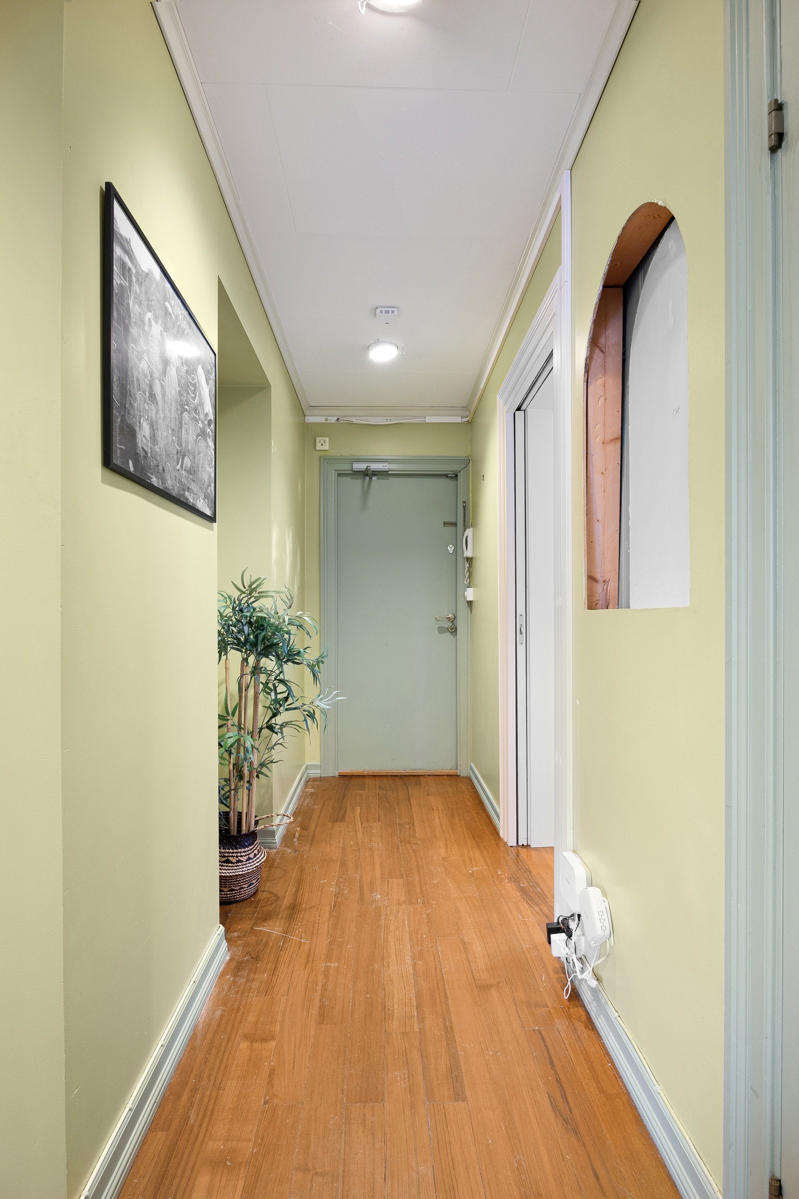 Hyggelig entré og gang Galleribilde