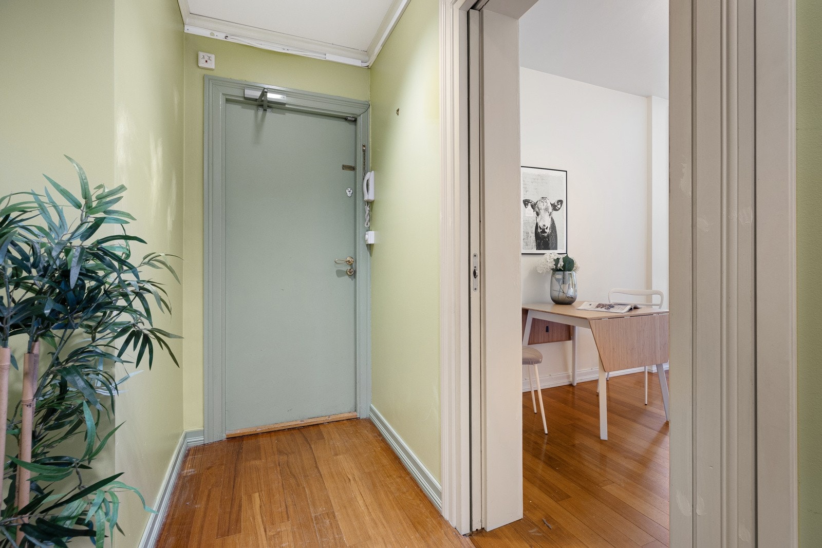 Hyggelig entré og gang Galleribilde