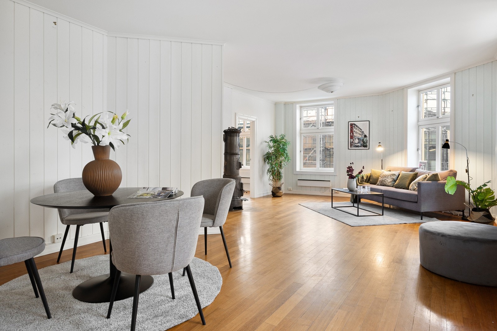 Velkommen til Schleppegrells gata 16 på toppen av Birkelunden. Galleribilde