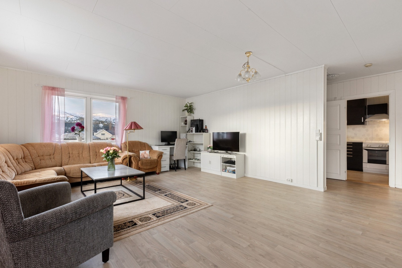 Leilighetene har en god planløsning som utnytter plassen godt Galleribilde