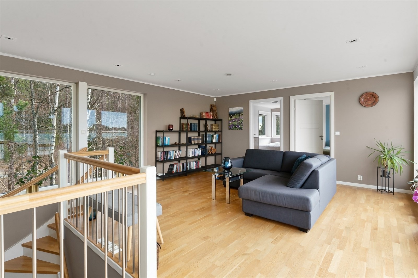 Skogen og marka er nærmeste nabo. Galleribilde