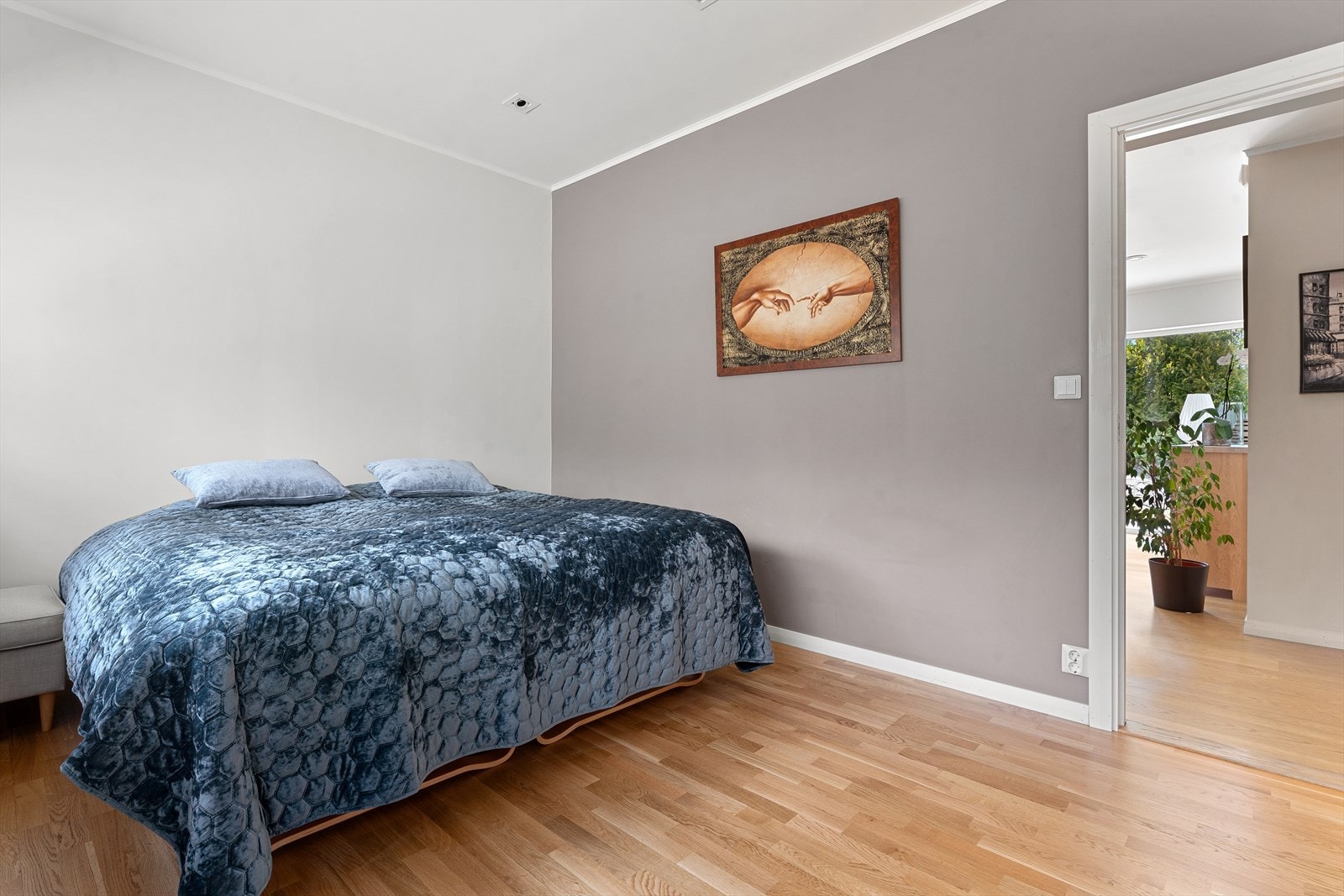 Totalt fire soverom i boligen. Galleribilde