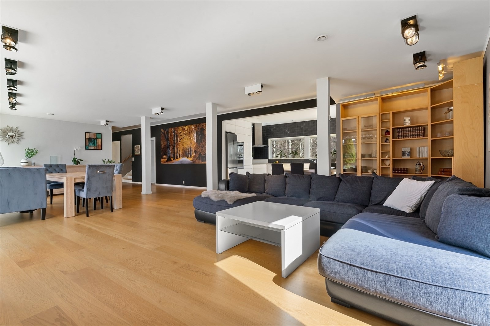 Stue og kjøkken Galleribilde