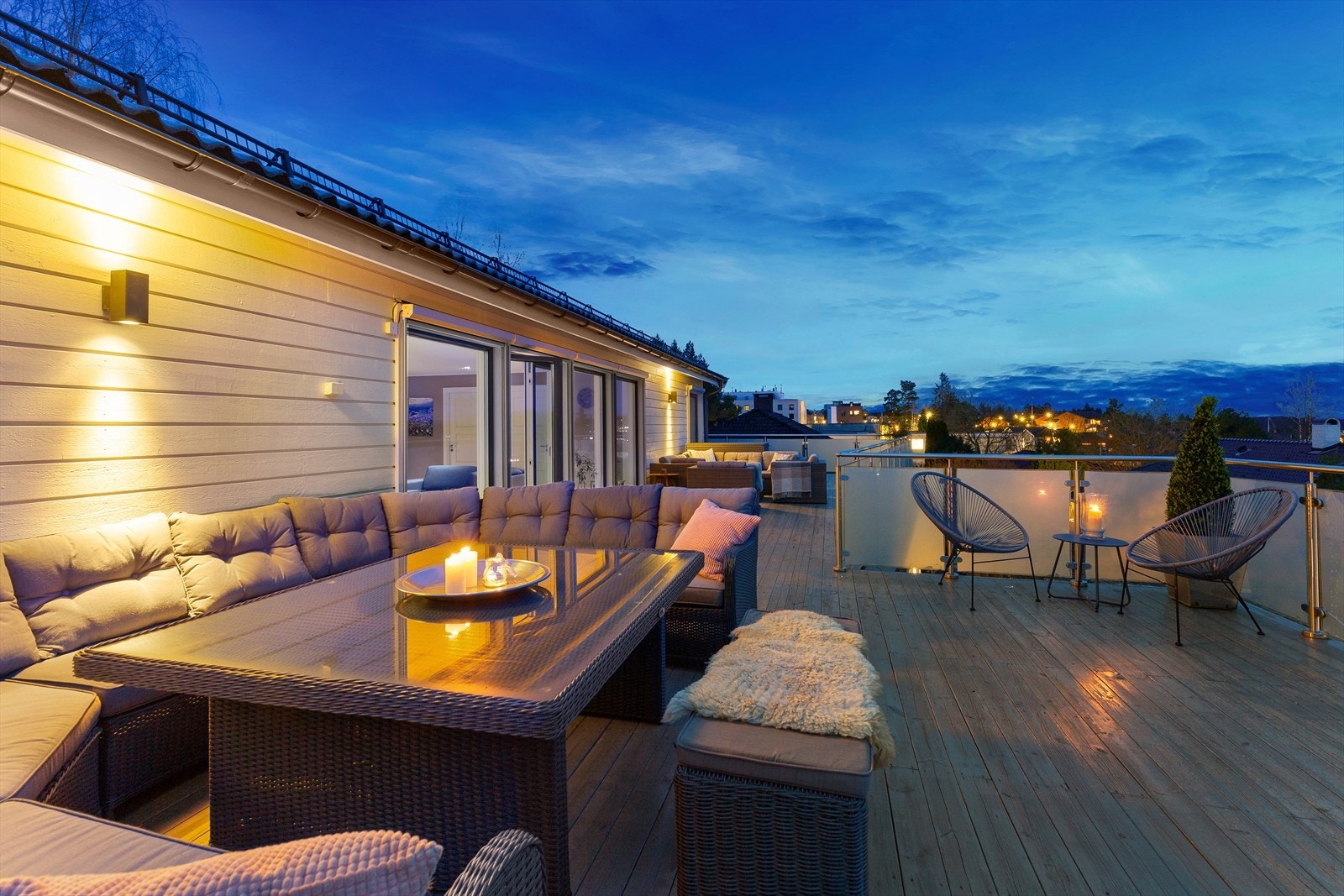 Fantastisk takterrasse på 107 kvm. Galleribilde