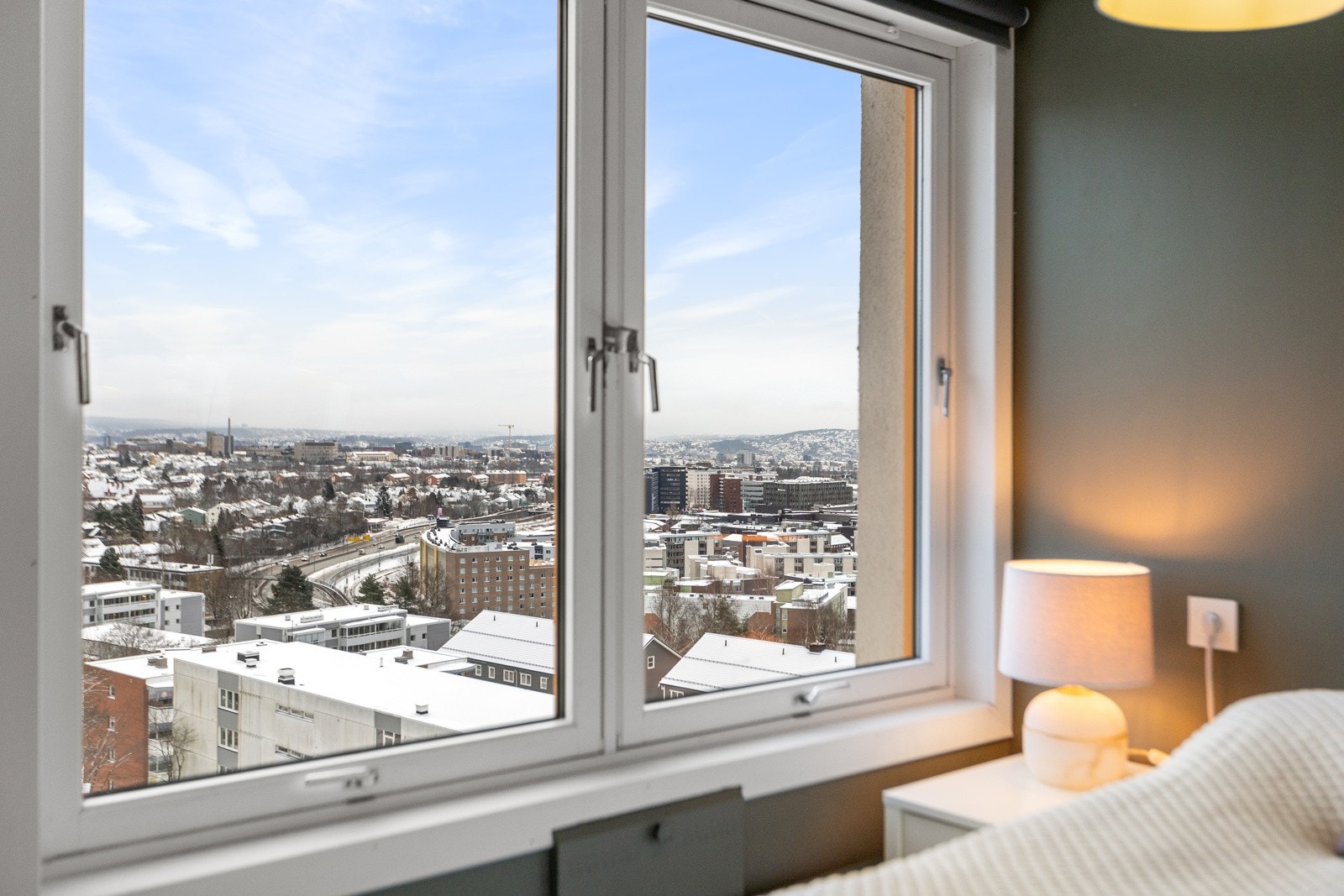 Utsikt fra soverommet. Galleribilde