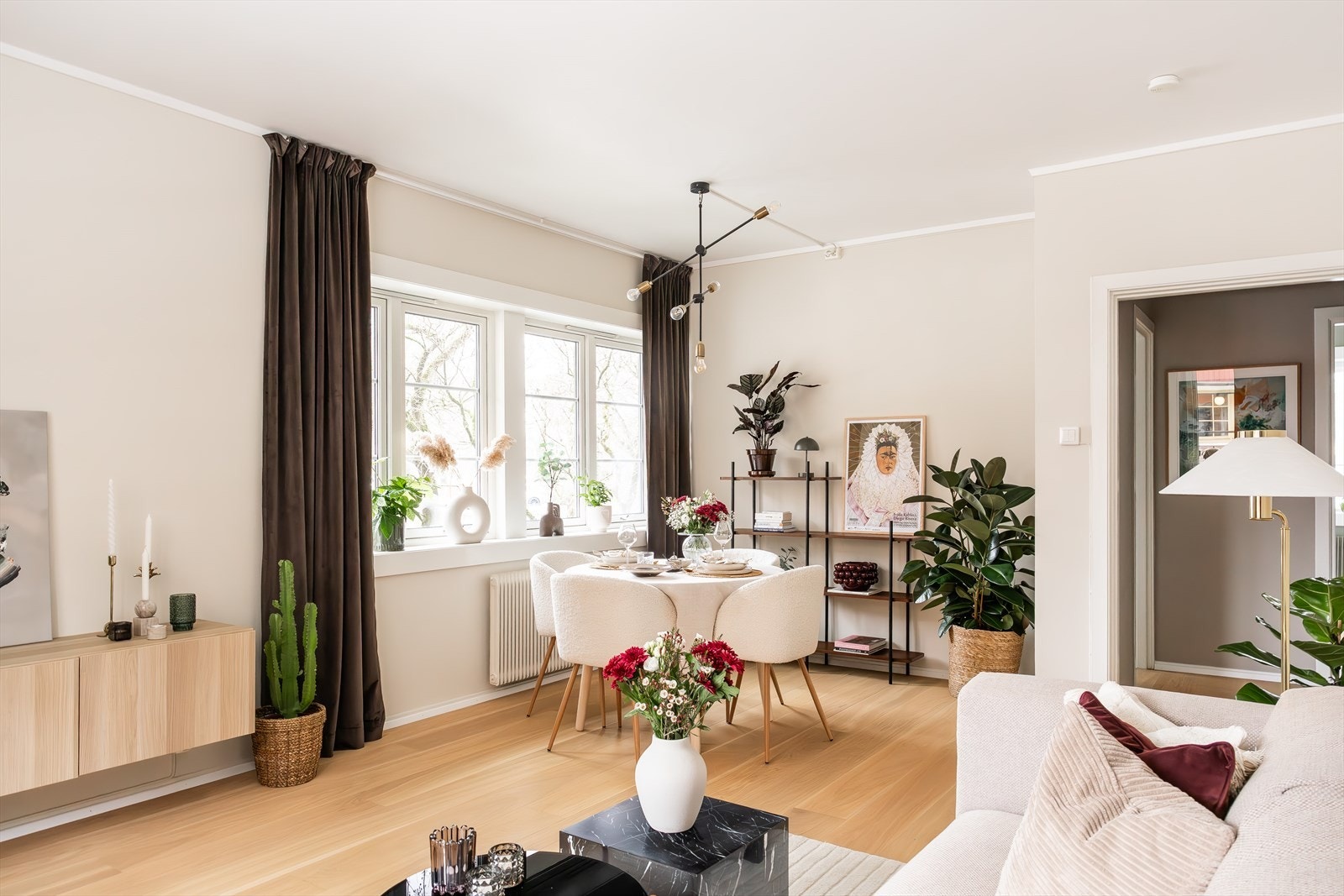 En lekker og oppgradert endeleilighet på populære Sagene. Galleribilde