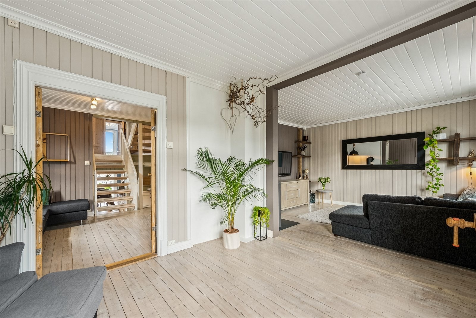 Stuen er delt inn i flere soner Galleribilde