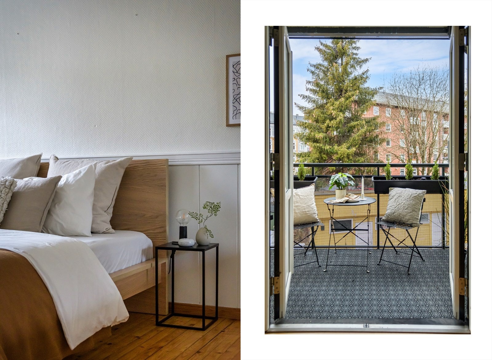 Fra soverommet er det utgang til herlig nordvestvendt balkong, noe du garantert vil sette pris på i hverdagen. Galleribilde