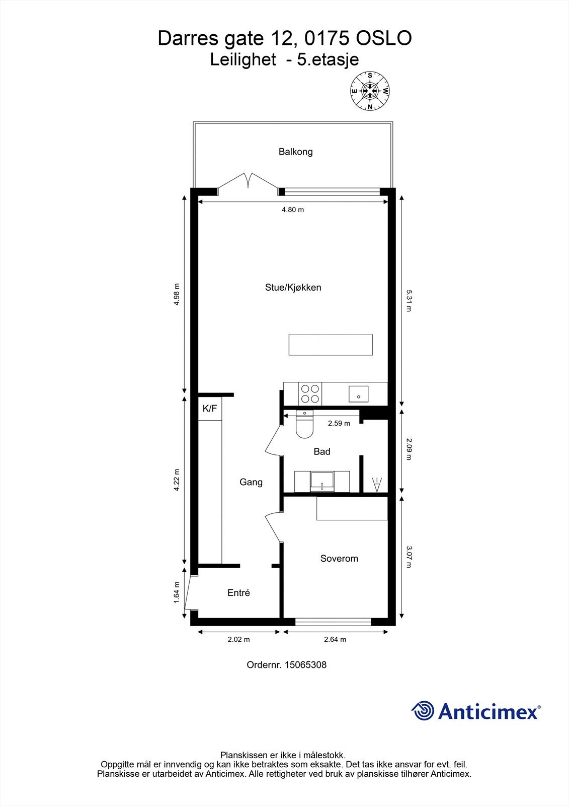 Plantegning. Galleribilde