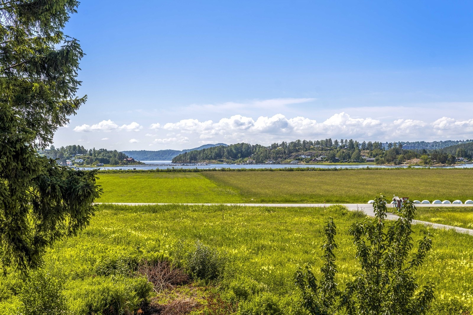 Utsikt fra balkongen. Galleribilde