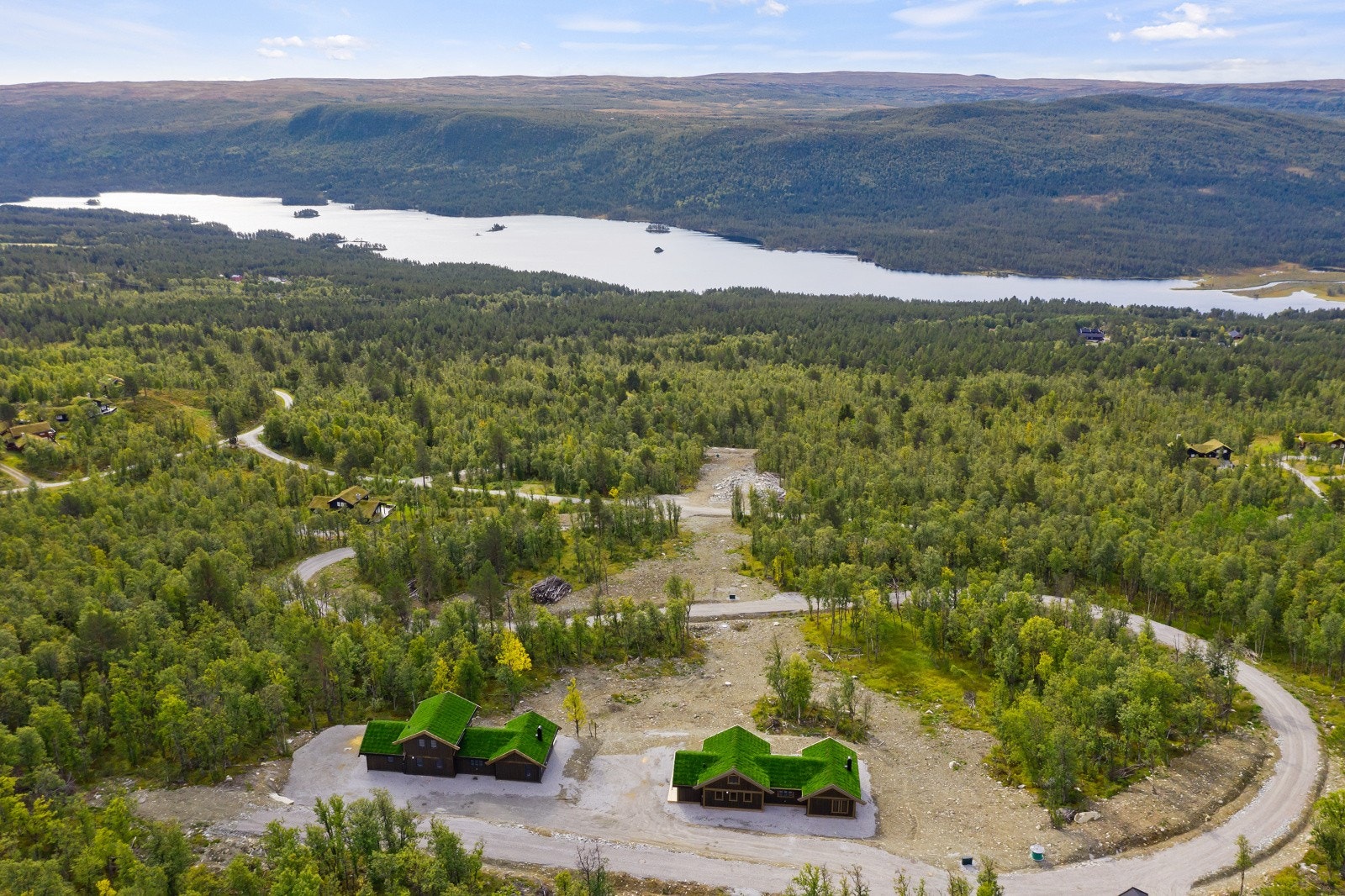 Velkommen på visning - Jeg gleder meg til å vise deg tomten og hytta Galleribilde