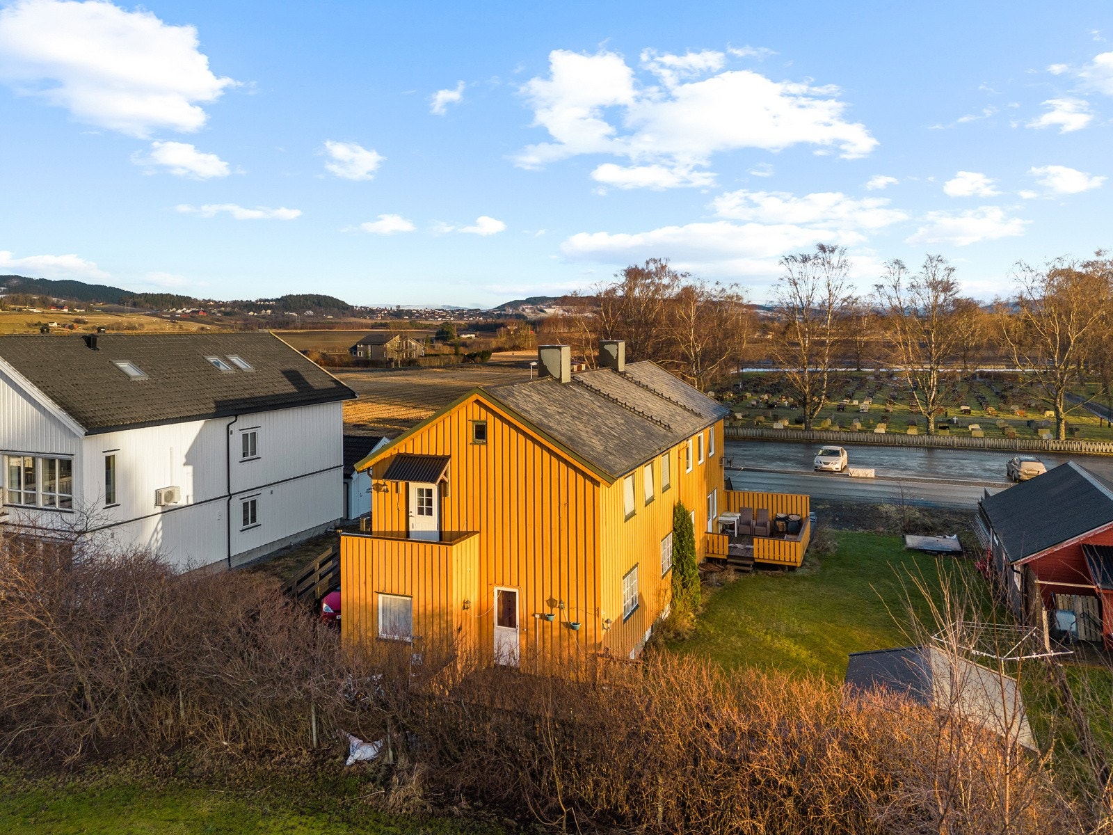 Dronefoto Galleribilde