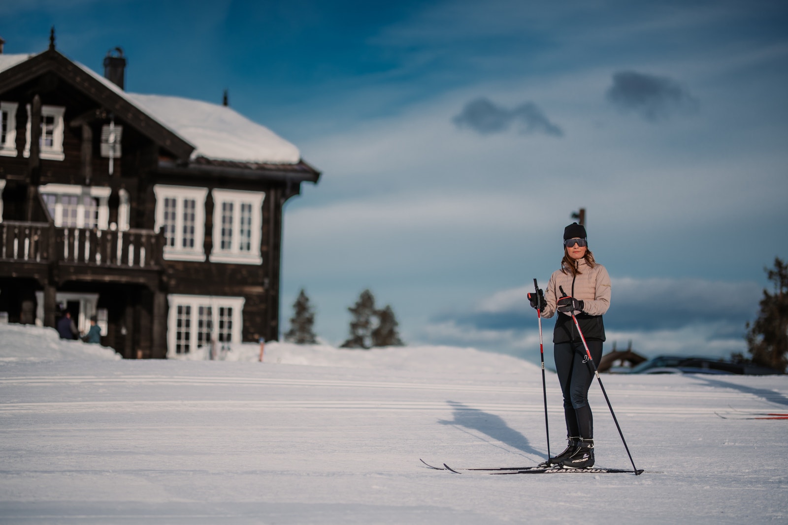 Det er gå avstand til Blefjell Lodge fra hytta og skiløyper på vinteren Galleribilde