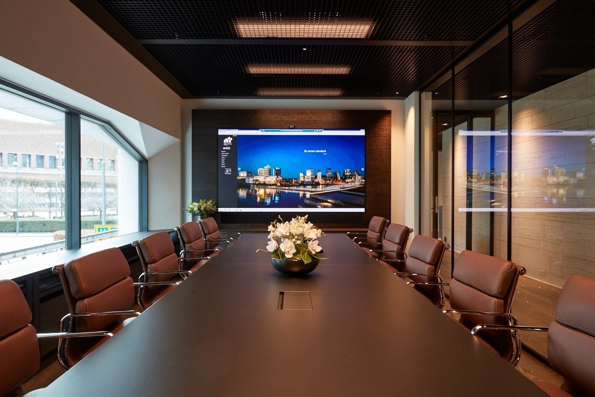 I Flyt kan du leie møterom både i Haakon VIIs gate 2 og i våre bygg i Barcode-rekken - Dronning Eufemias gate 8 og 16. Galleribilde