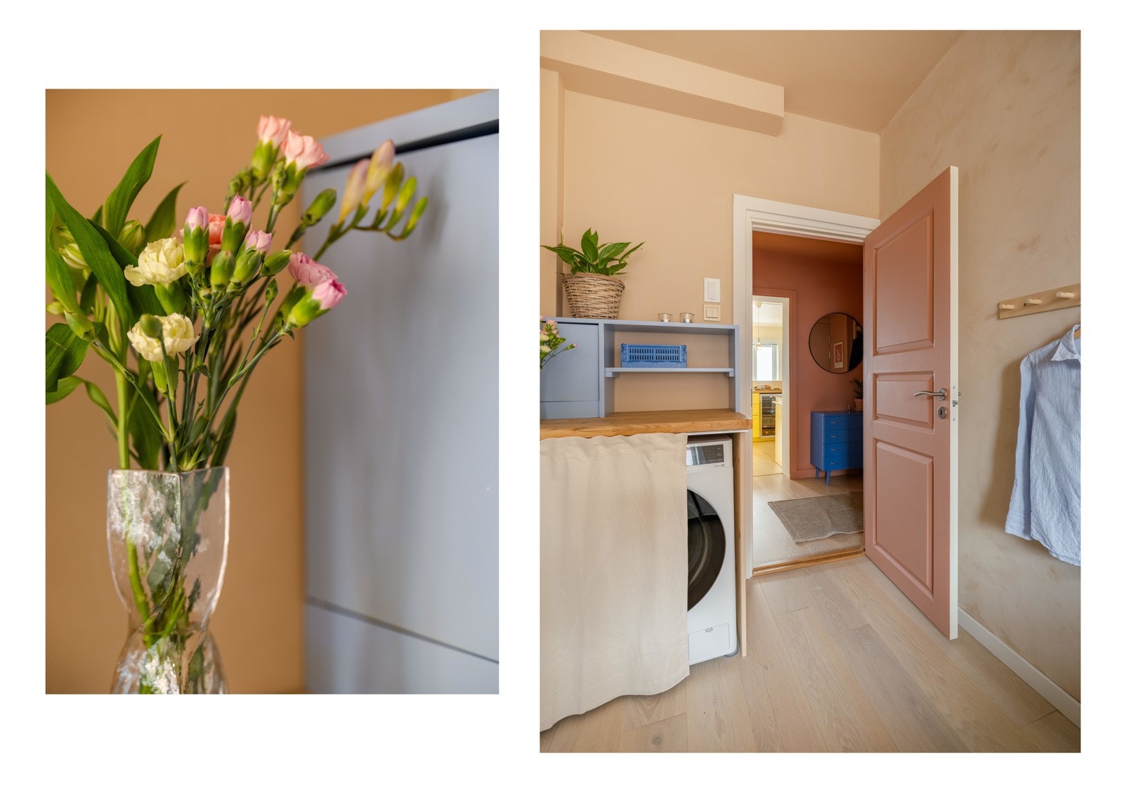 På soverommet finner du også vaskemaskin. Galleribilde