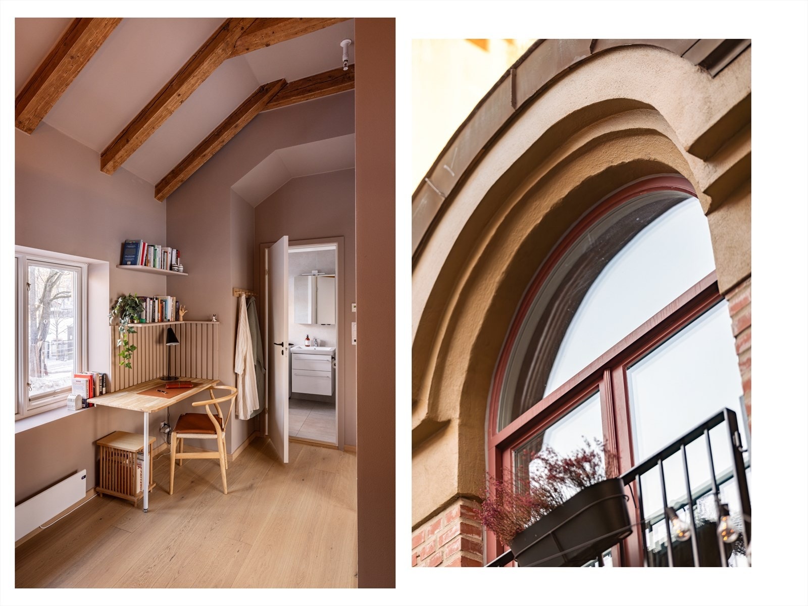 Boligen byr på moderne standard men har bevart en del klassiske detaljer. Galleribilde