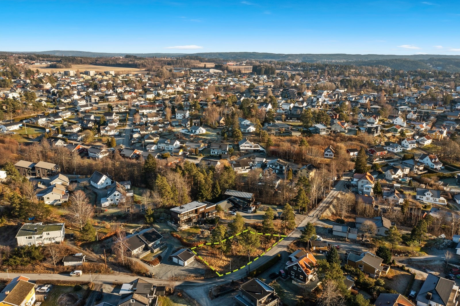 Velkommen til tomt i Hjortsbergveien! Galleribilde