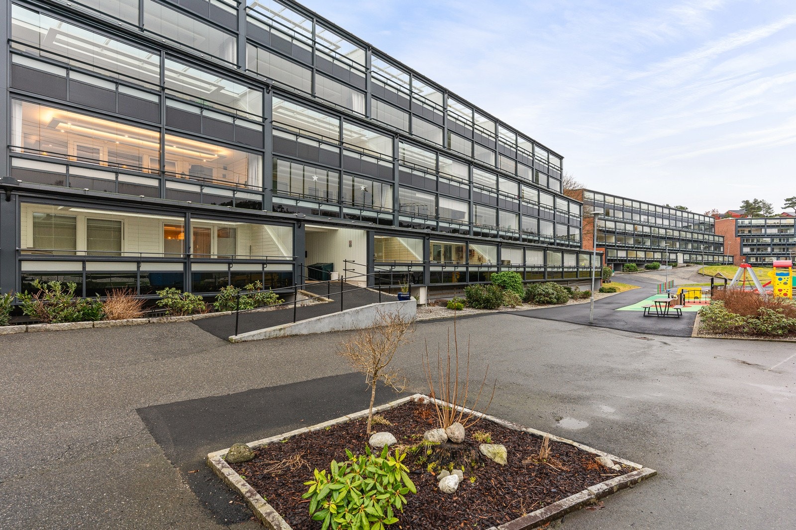 Her kan du bo i et populært og trivelig borettslag! Galleribilde