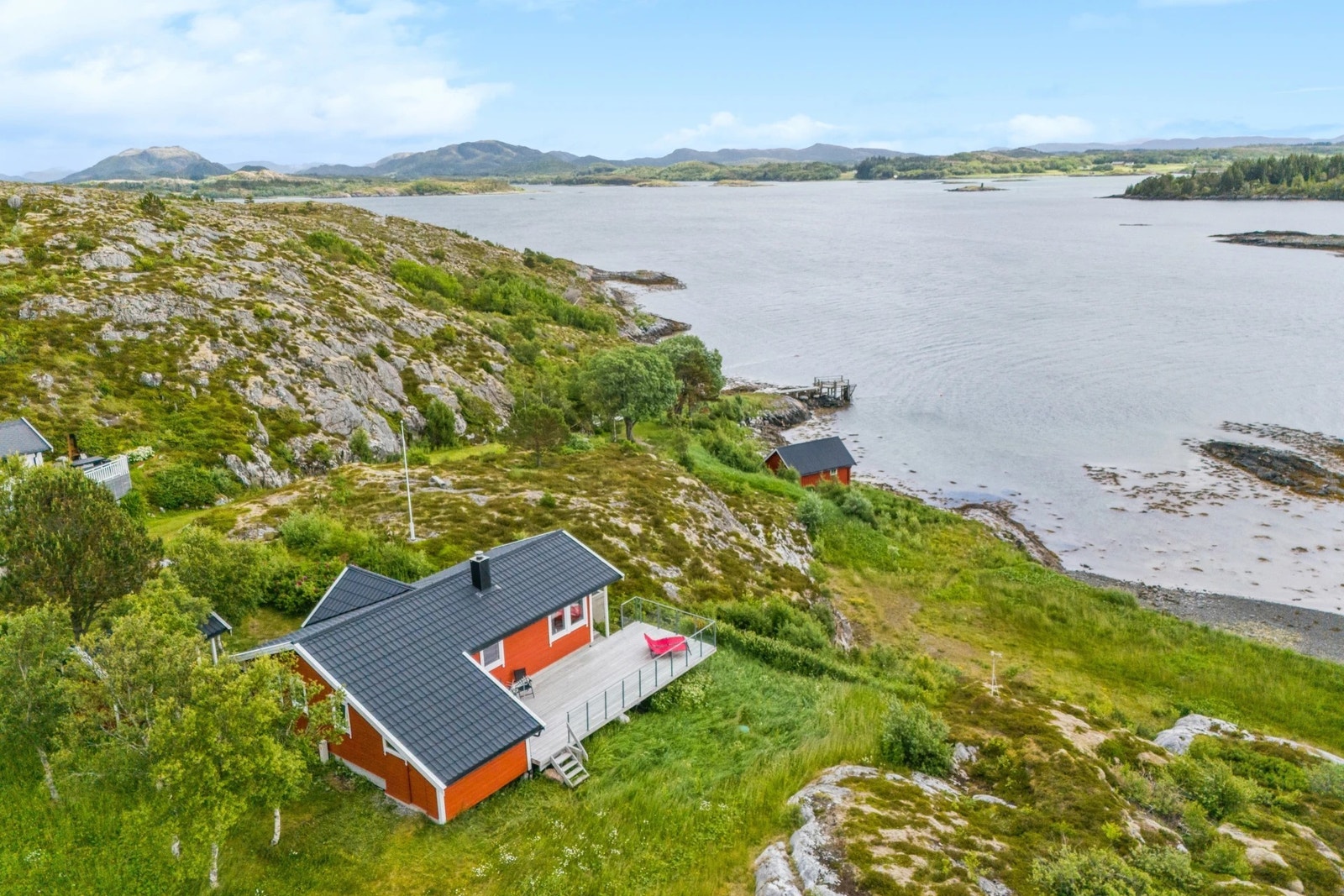 Oversiktsbilde mot sør/øst Galleribilde