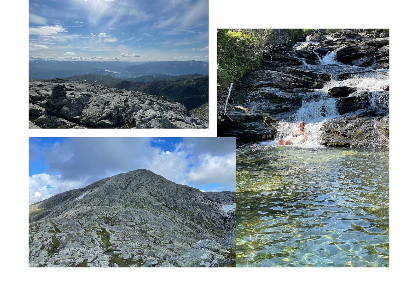 Det er nydelige turmuligheter i alle himmelretninger og i nærheten av hytten er en deilig badekulp. Galleribilde
