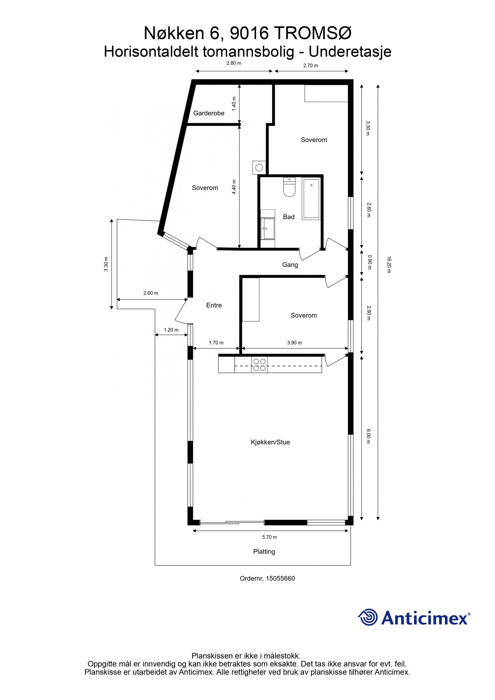 Plantegning Galleribilde