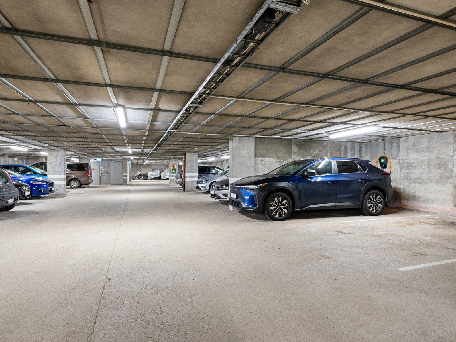 Parkering i lukket anlegg Galleribilde