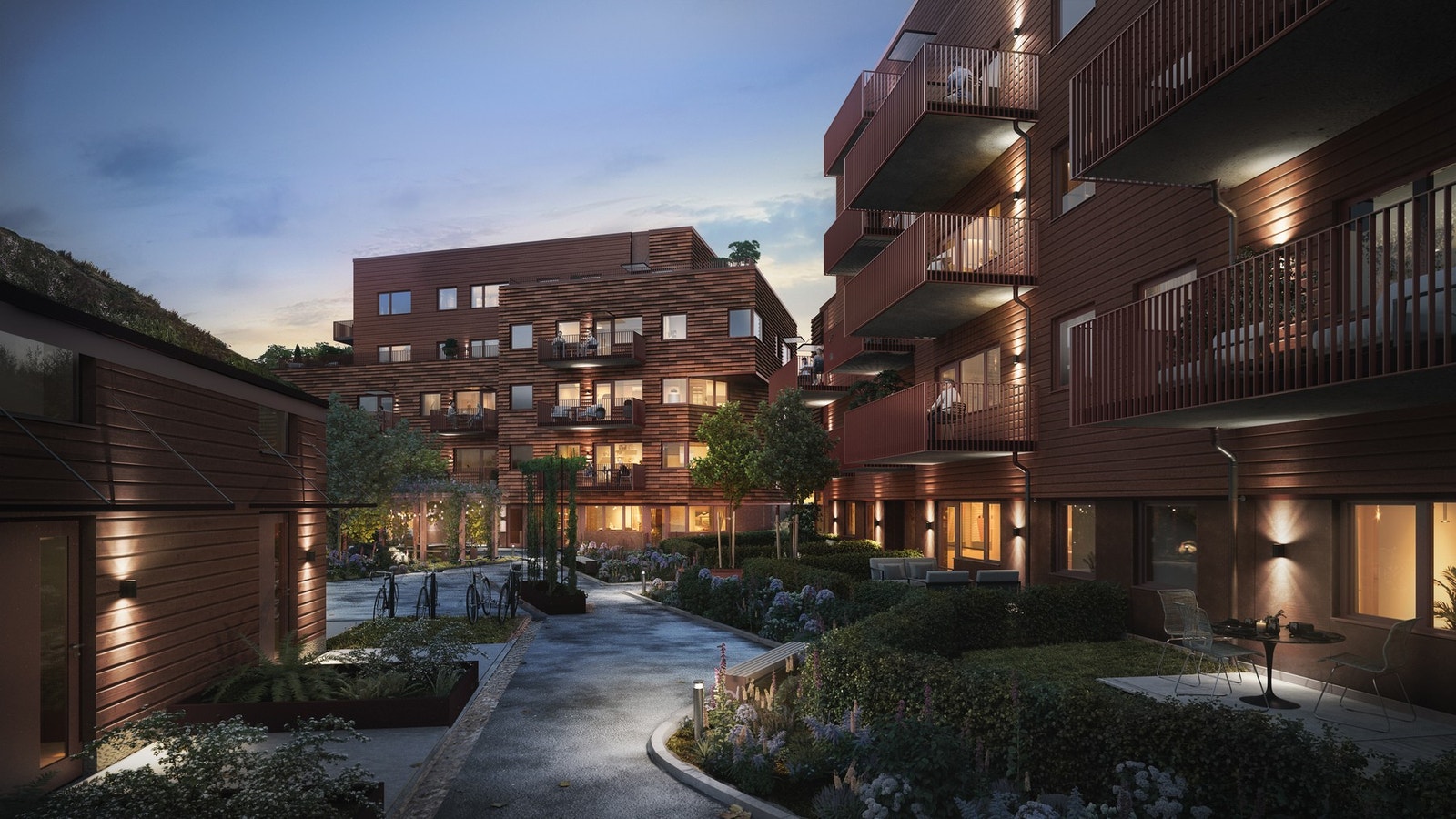 Velkommen til Byvy og denne 2 roms leiligheten under bygging med estimert innflytting til sommeren Galleribilde