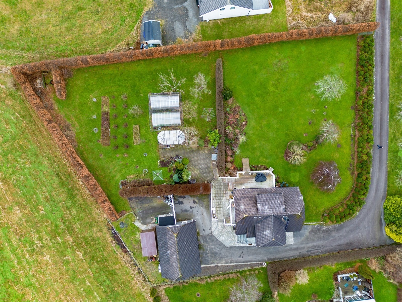 Dronefoto Galleribilde