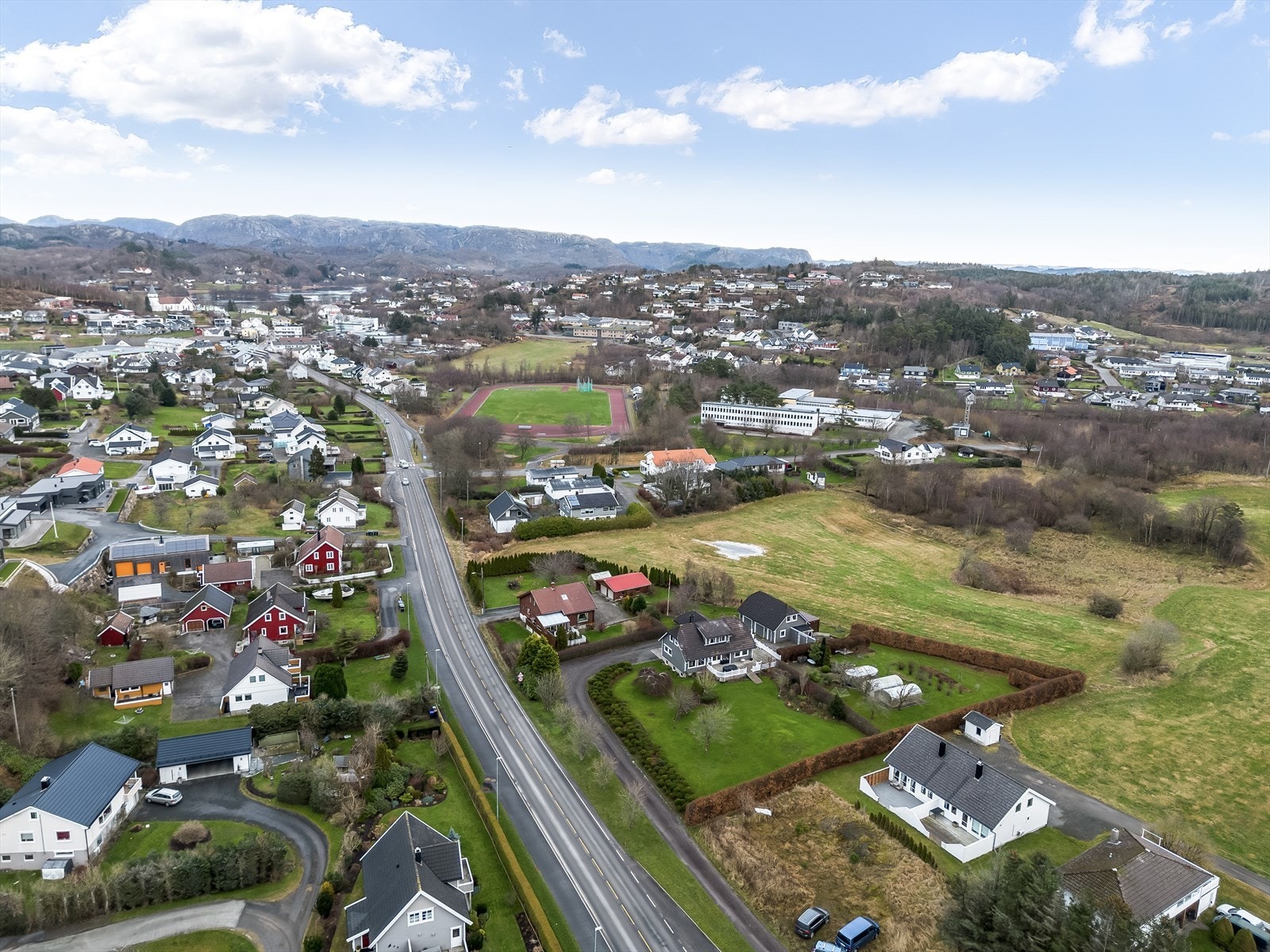 Dronefoto Galleribilde