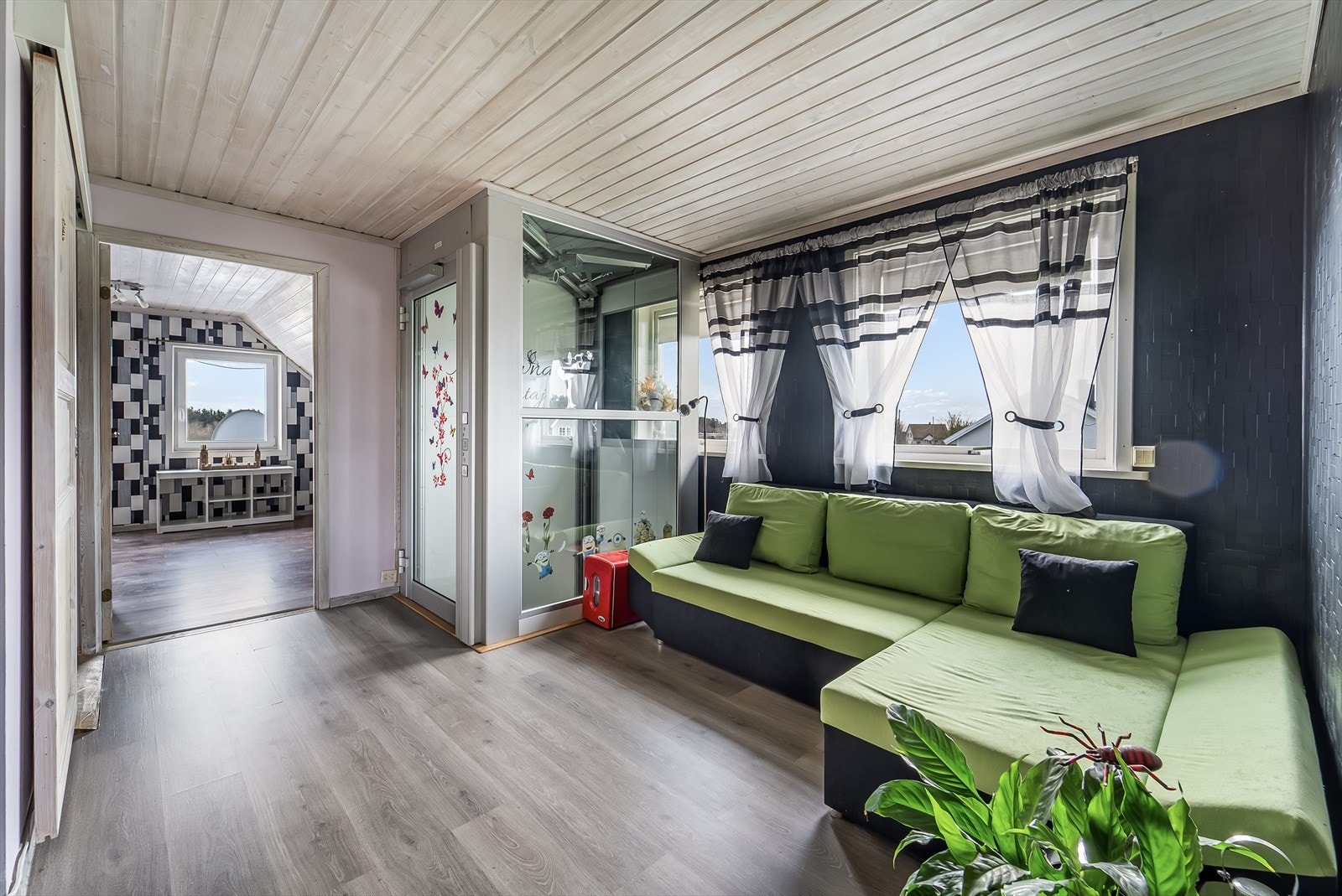Loftstue Galleribilde