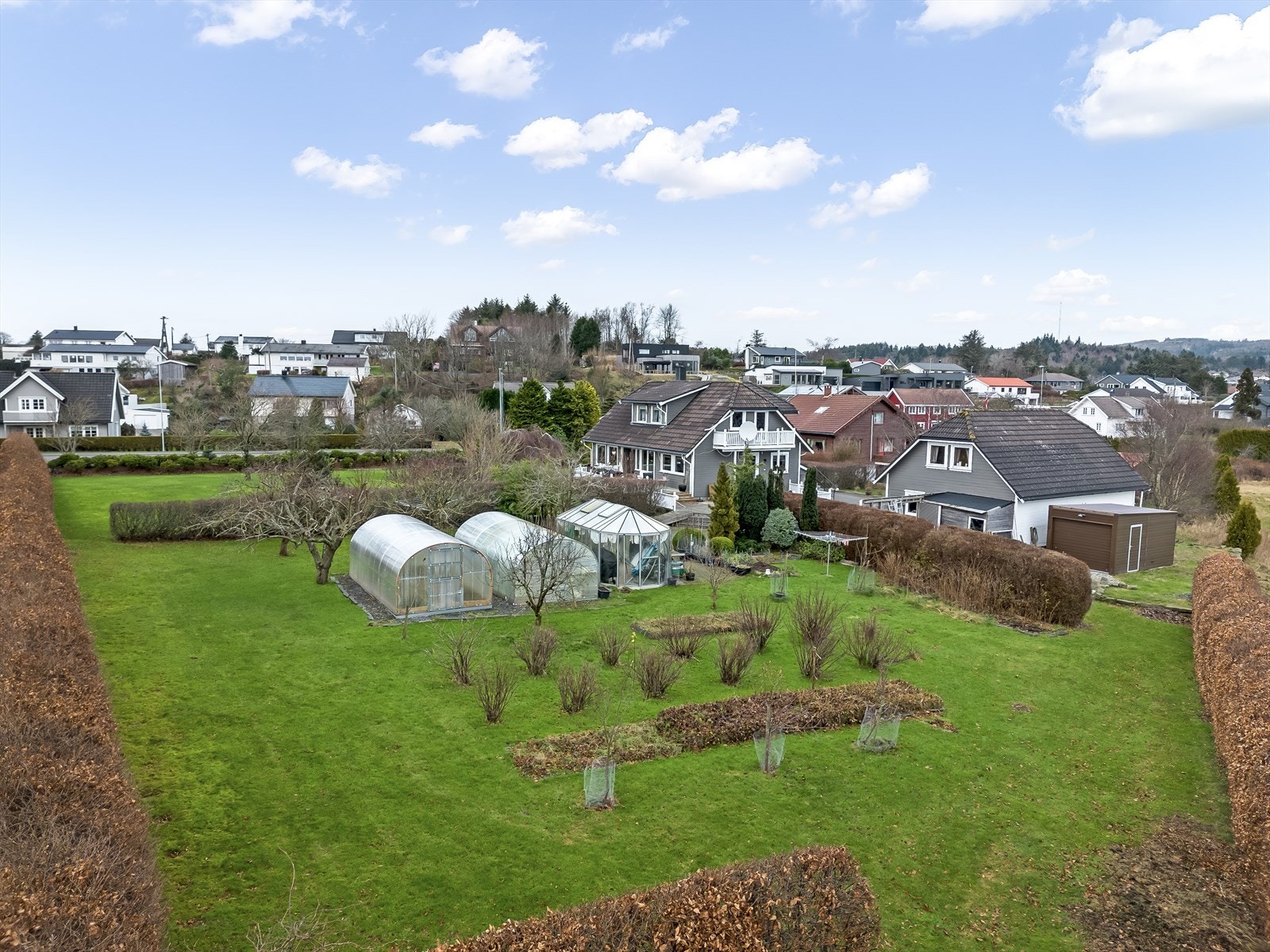 Dronefoto Galleribilde