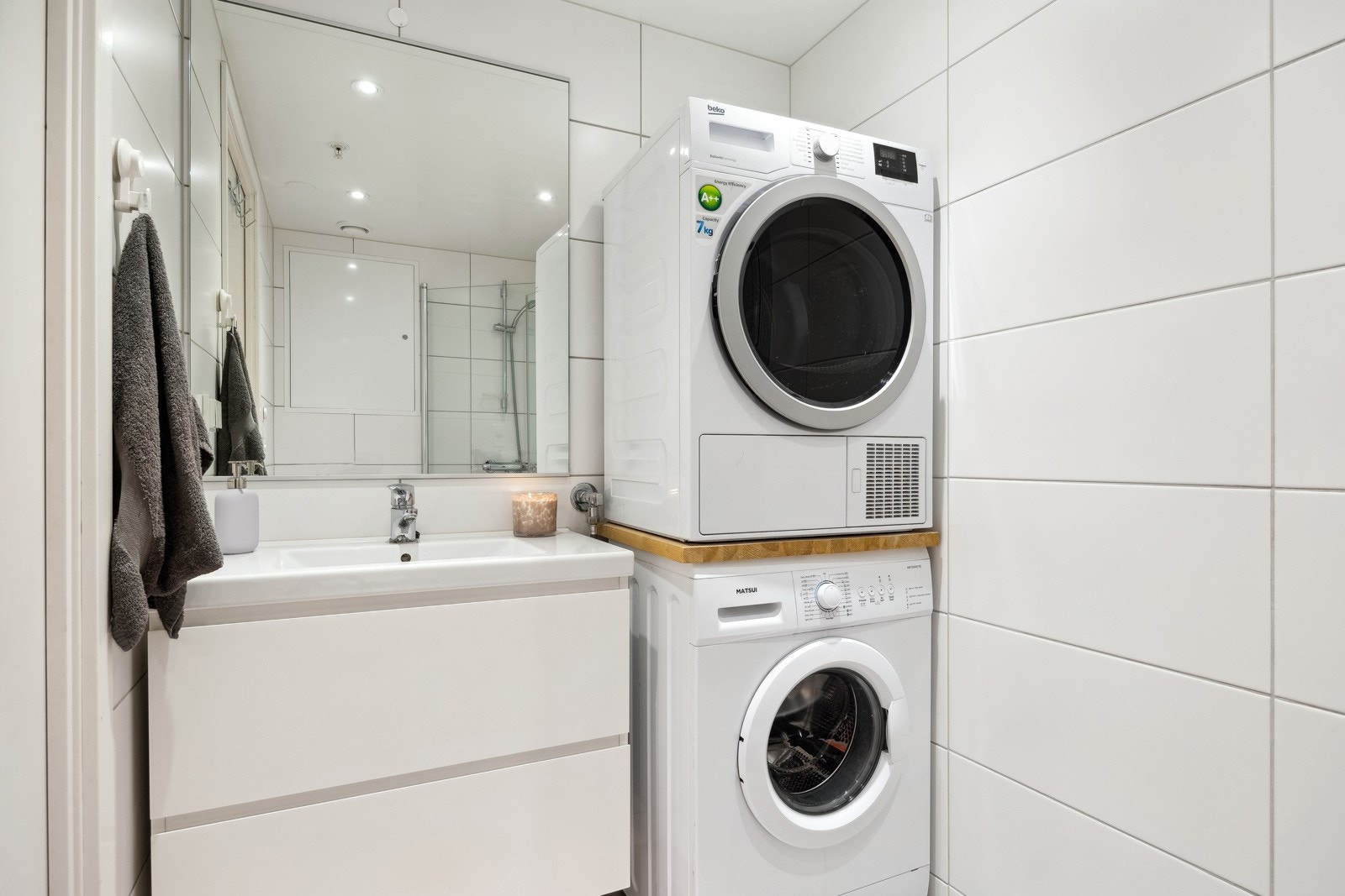 Badet ble tildelt 100% tilstandsgrad 1 fra takstmann. Galleribilde