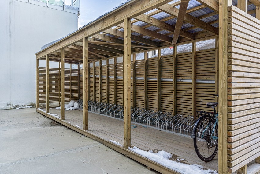 Fellesopplegg for sykkel. Galleribilde