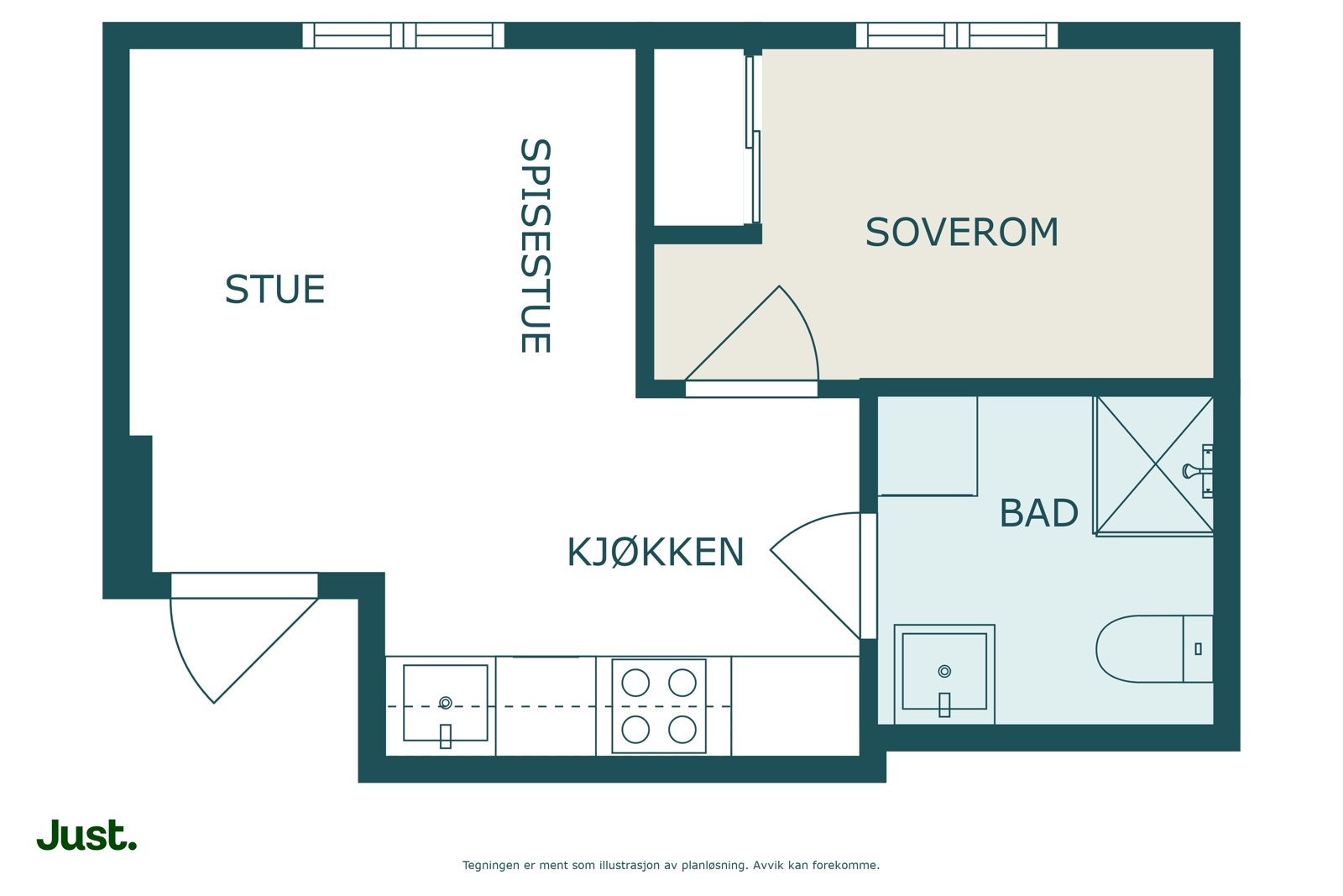 Planskisse. Galleribilde