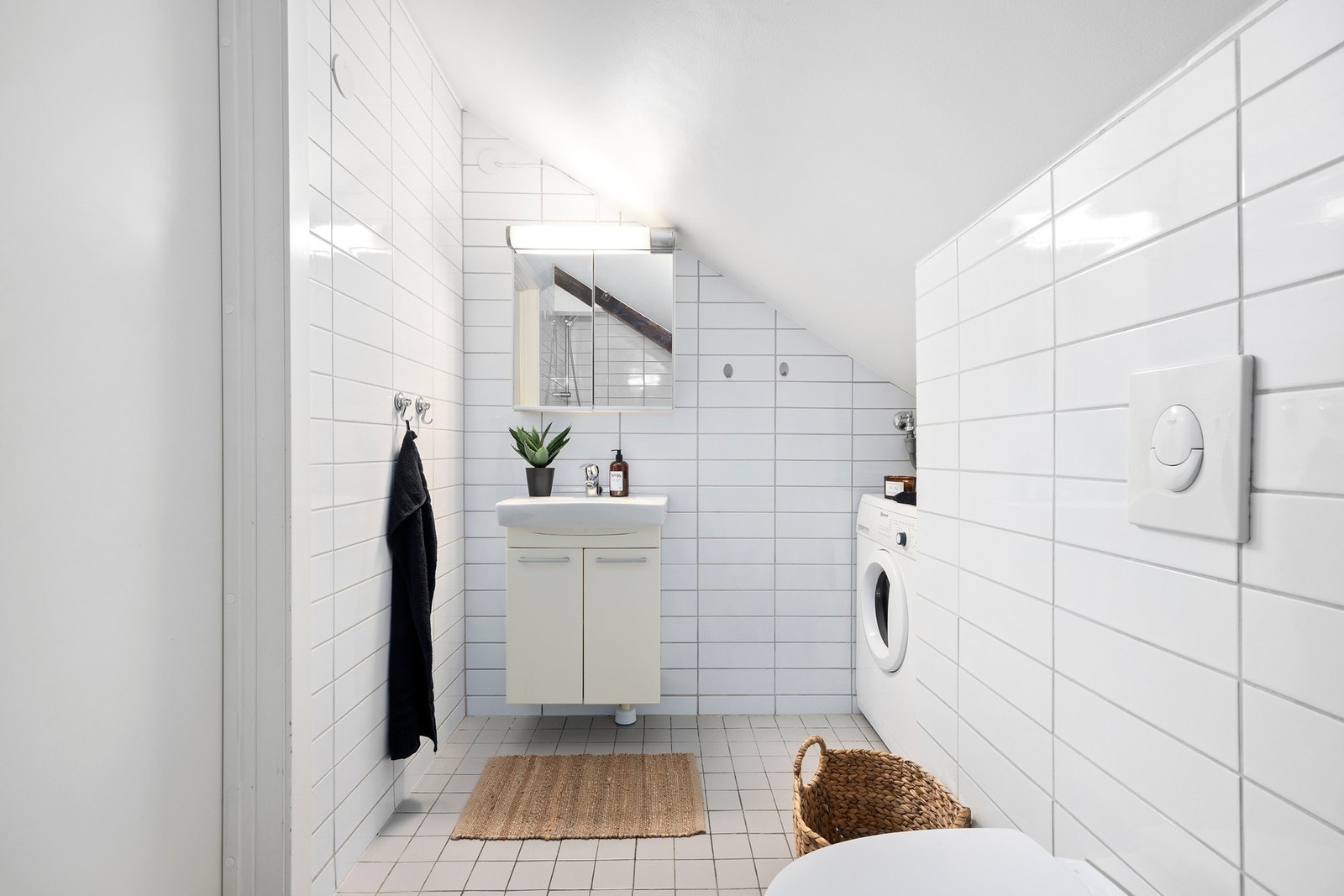 Pent baderom som ble etablert i sin helhet i 2011. Galleribilde