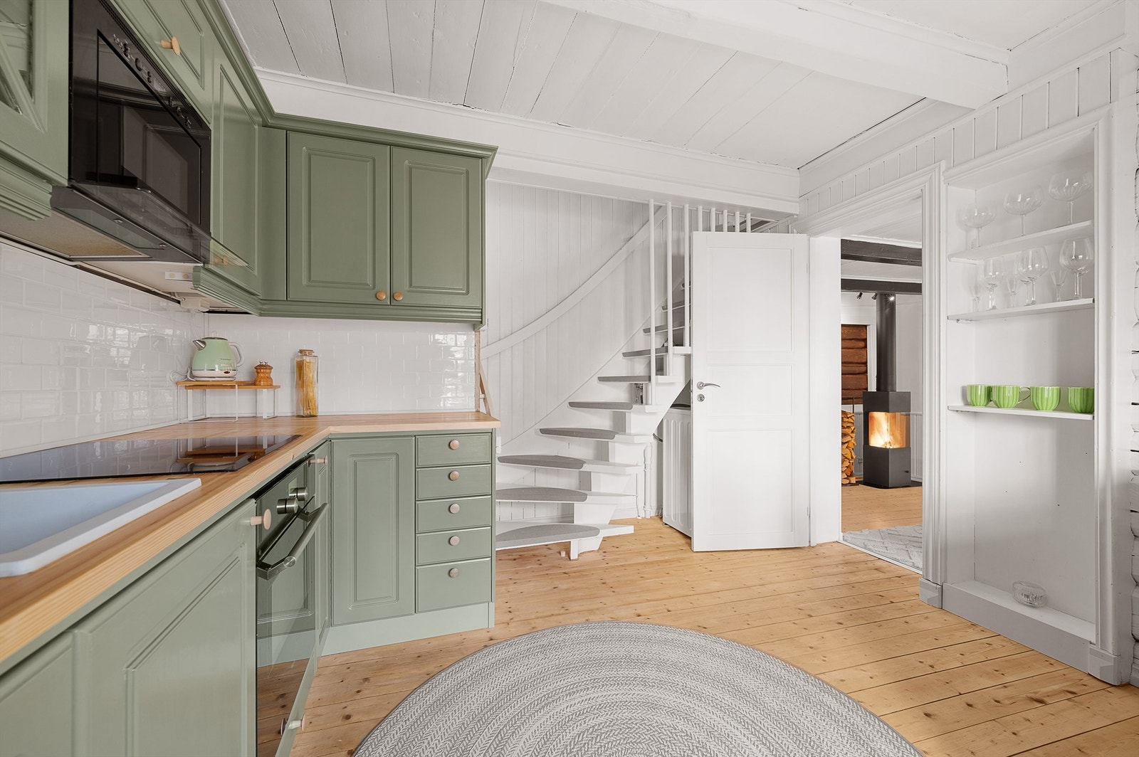 Huset er sjarmerende innredet med en fin blanding av nytt og gammelt. Galleribilde