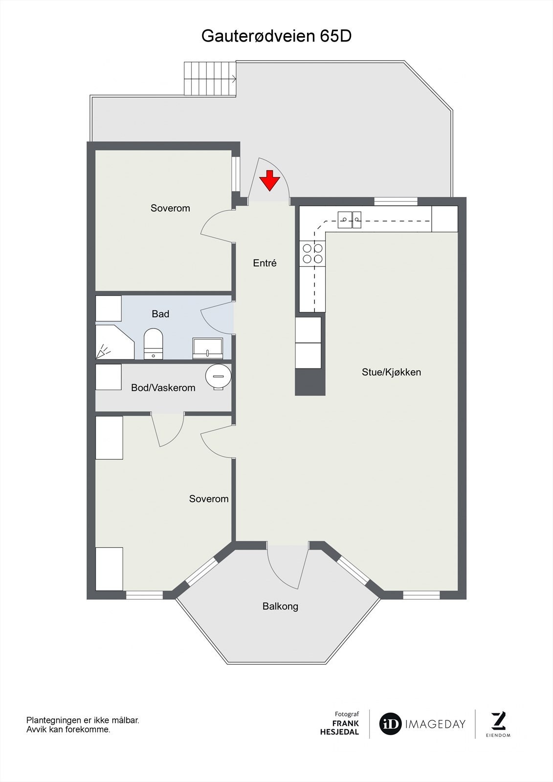 Plantegning 2D Galleribilde