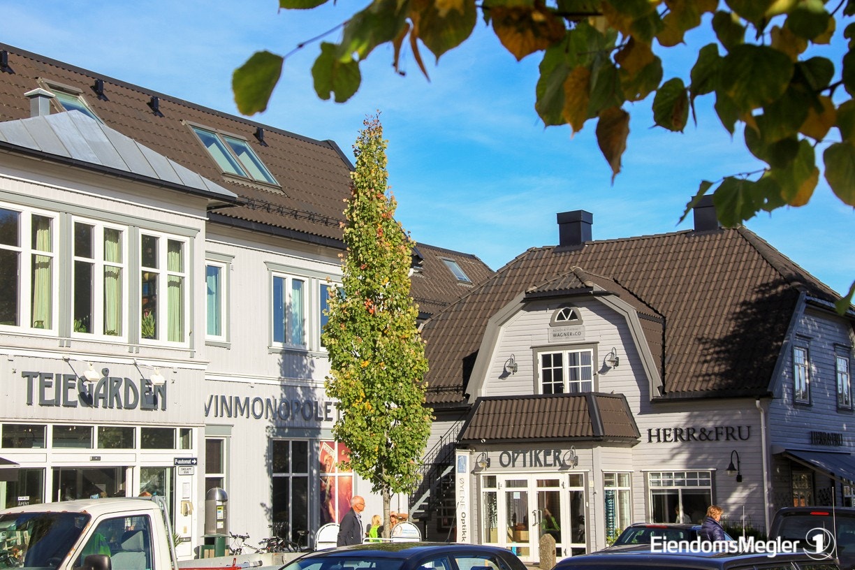 Ønskes et større servicetilbud er det ca. to km til Teie torg. Galleribilde