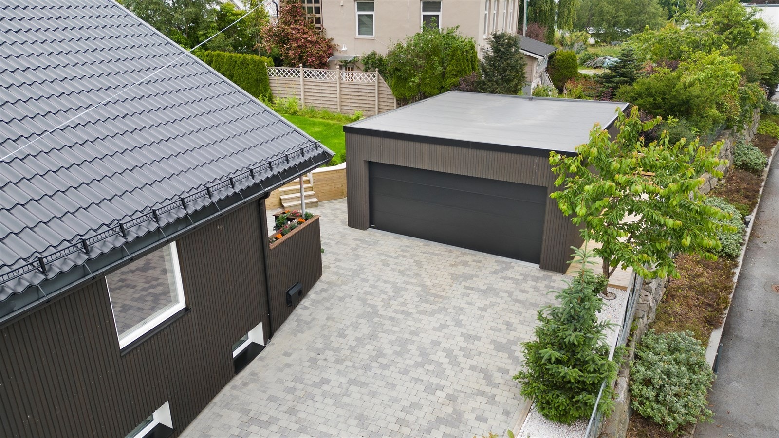 Dronefoto Galleribilde