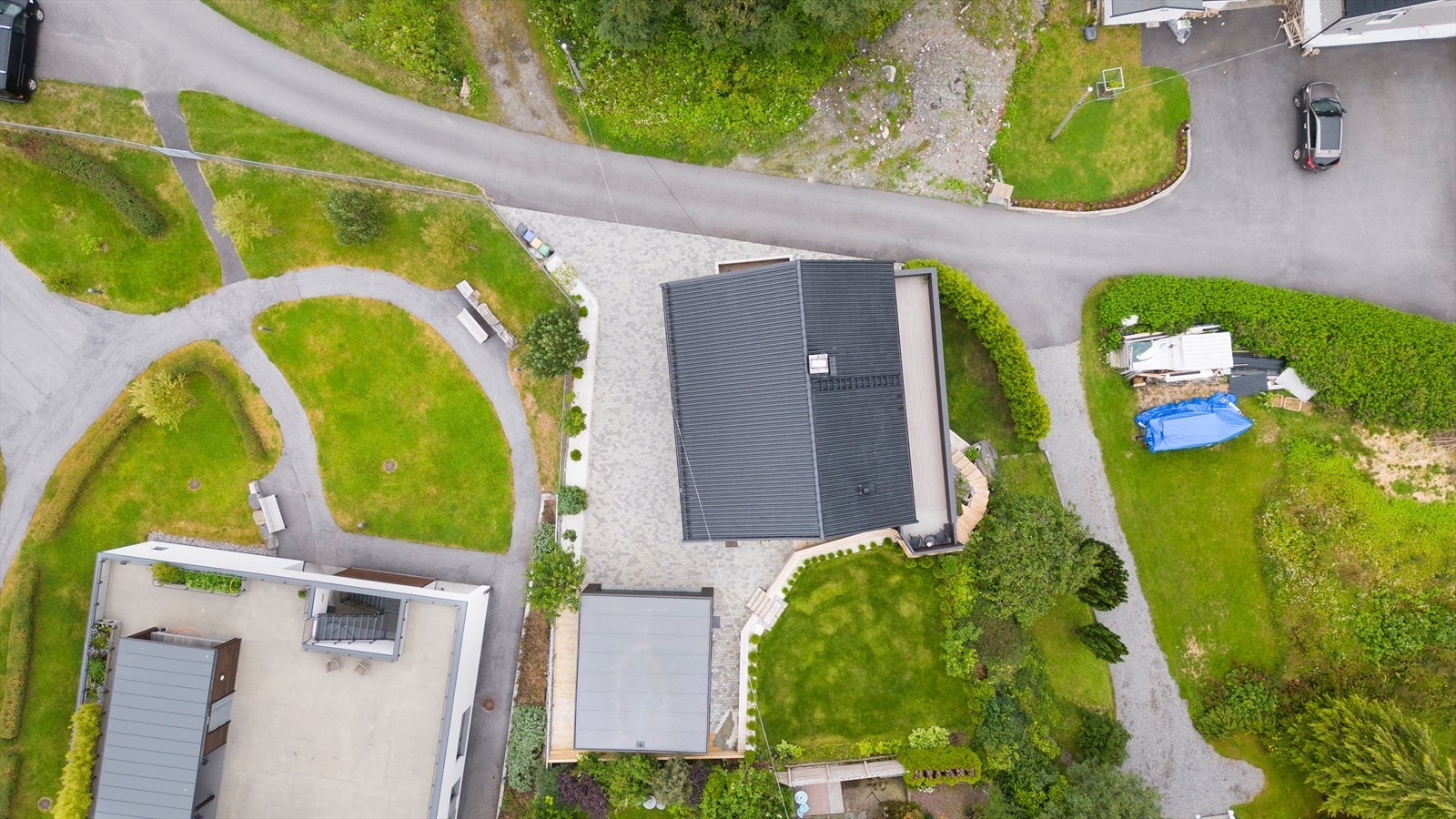 Dronefoto Galleribilde