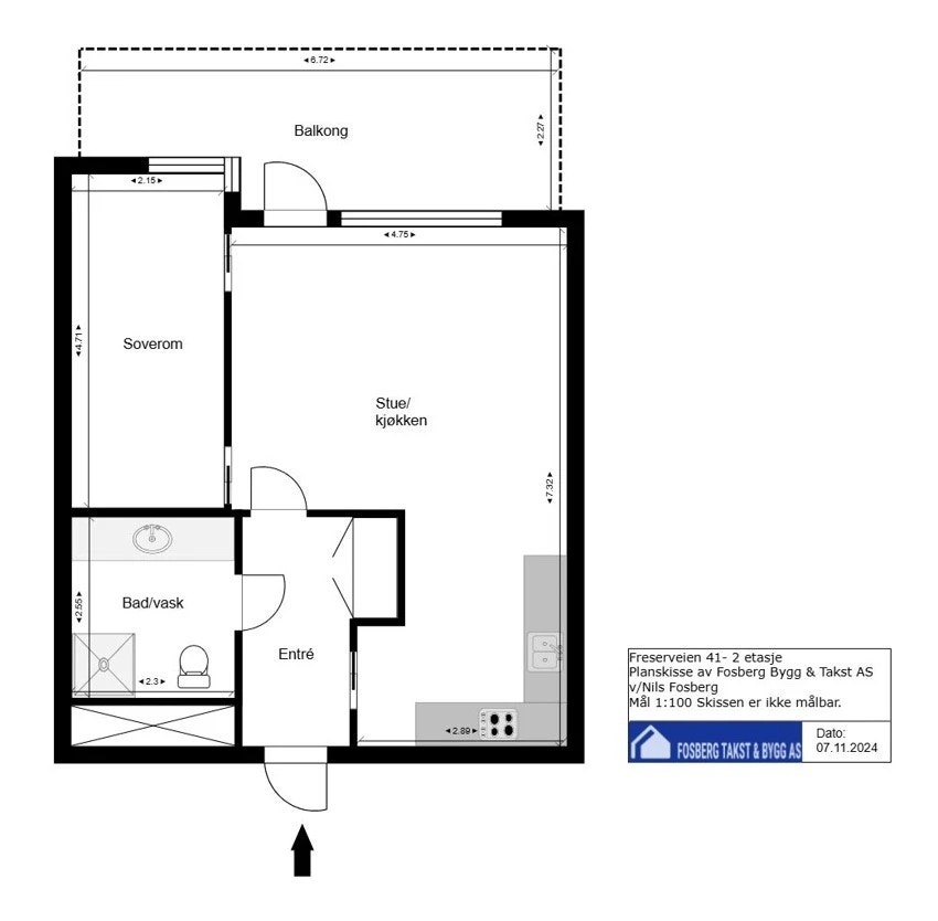 Plantegning. Galleribilde