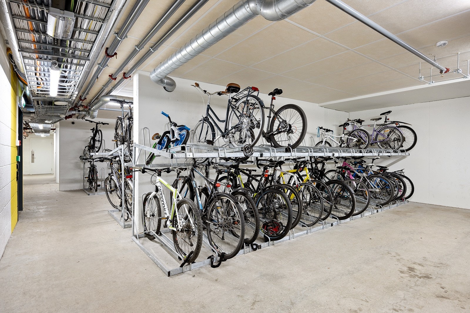 Mulighet for oppbevaring av sykkel. Galleribilde