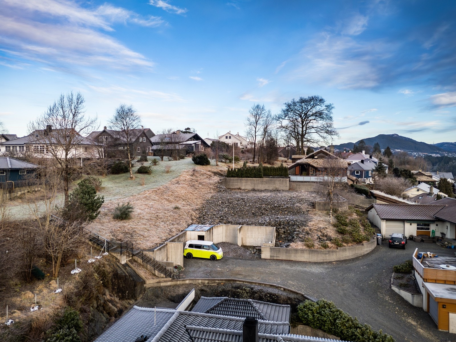 Rammetillatelse tillater også oppføring av carport ca. 22 m2 og bod 5 m2. Galleribilde