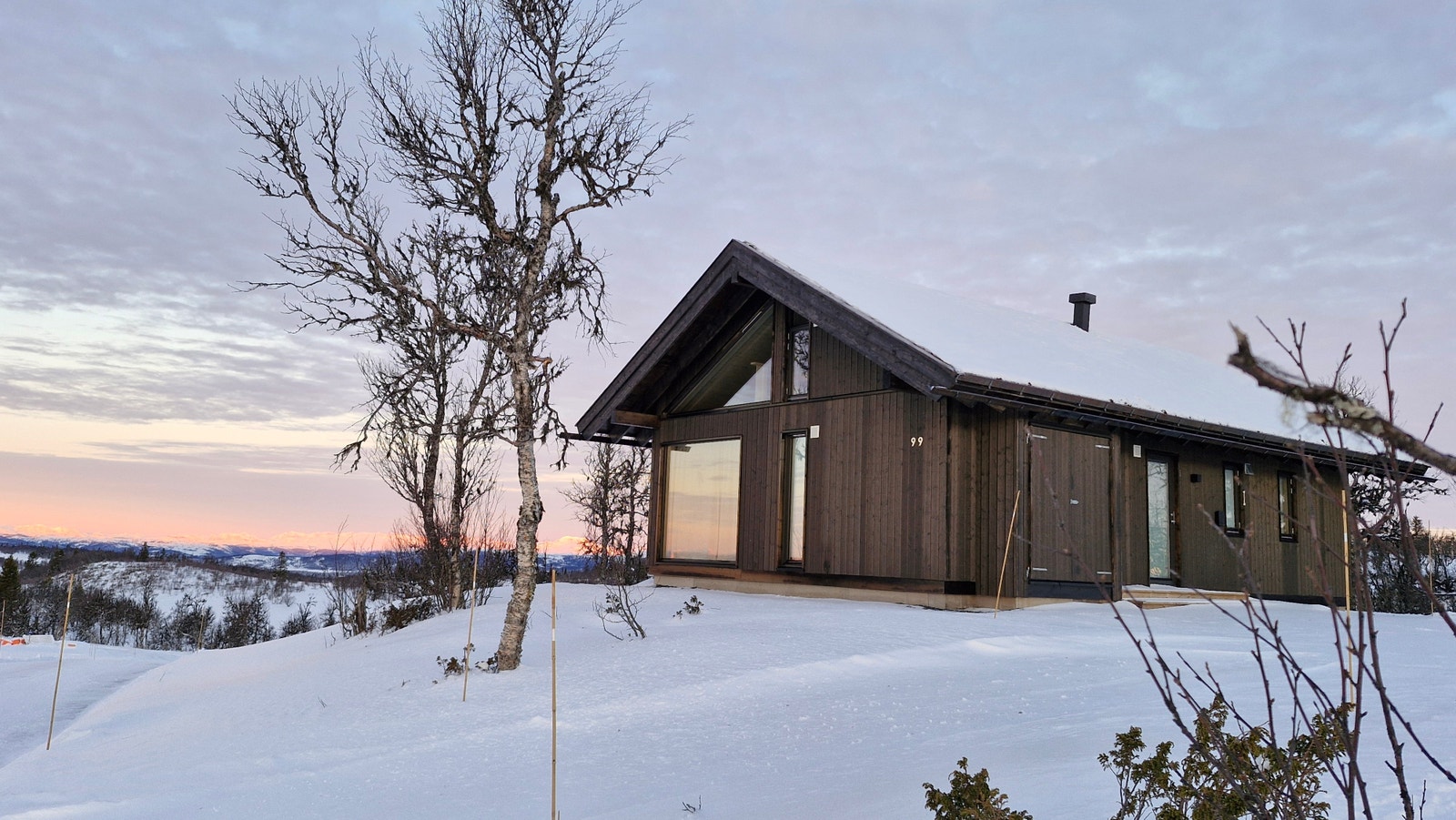 Fin Hedvig i morgenstemning. Bilde fra Hedvig i nabolaget. Galleribilde