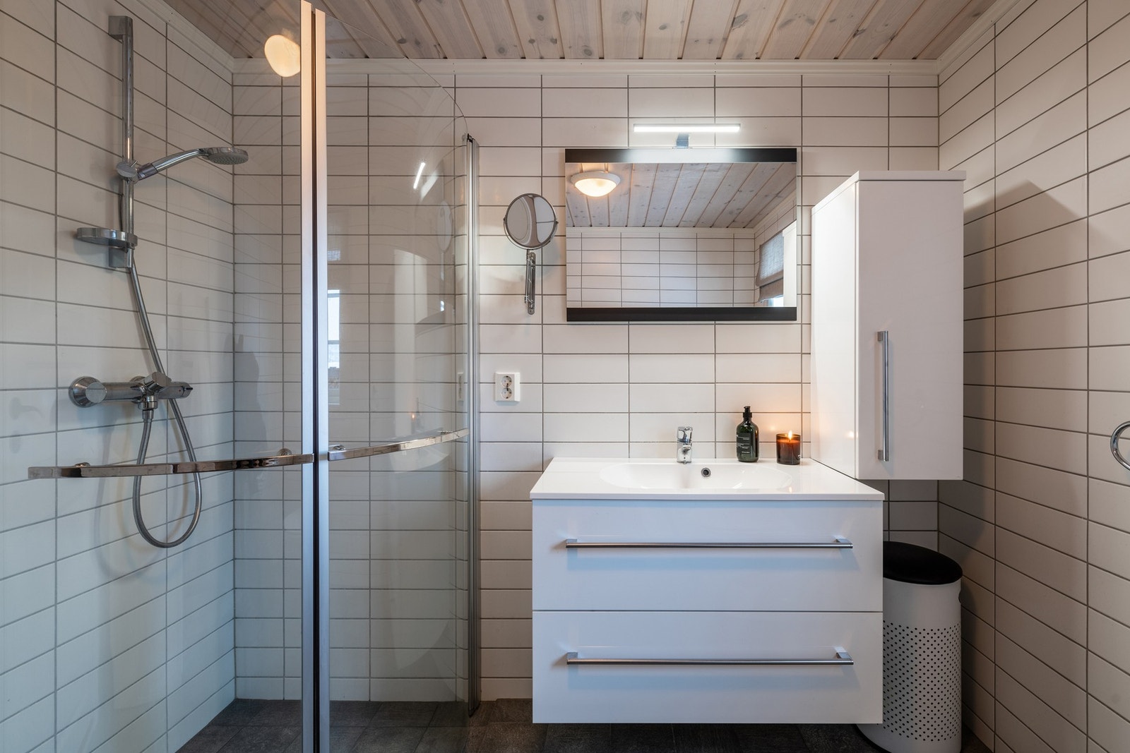 Etter en dag i fjellet finnes det ikke noe bedre enn en varm dusj Galleribilde