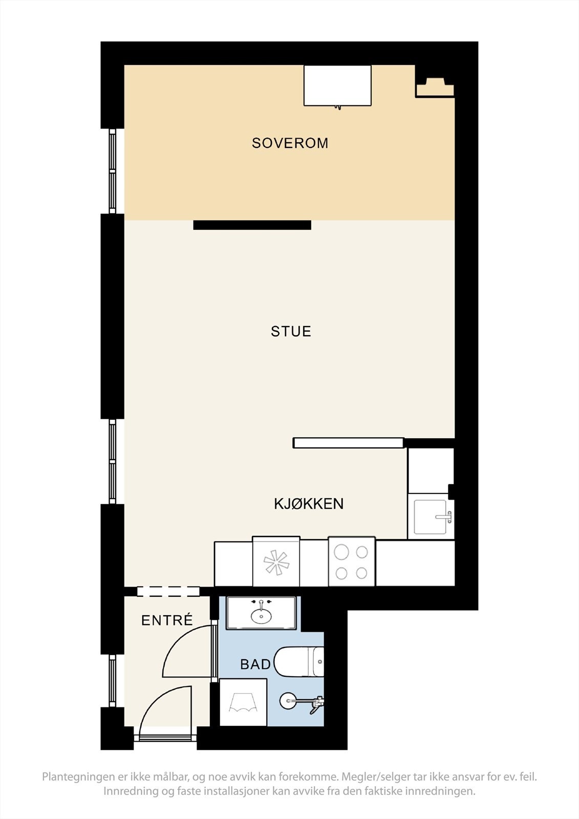 Plantegning. Galleribilde