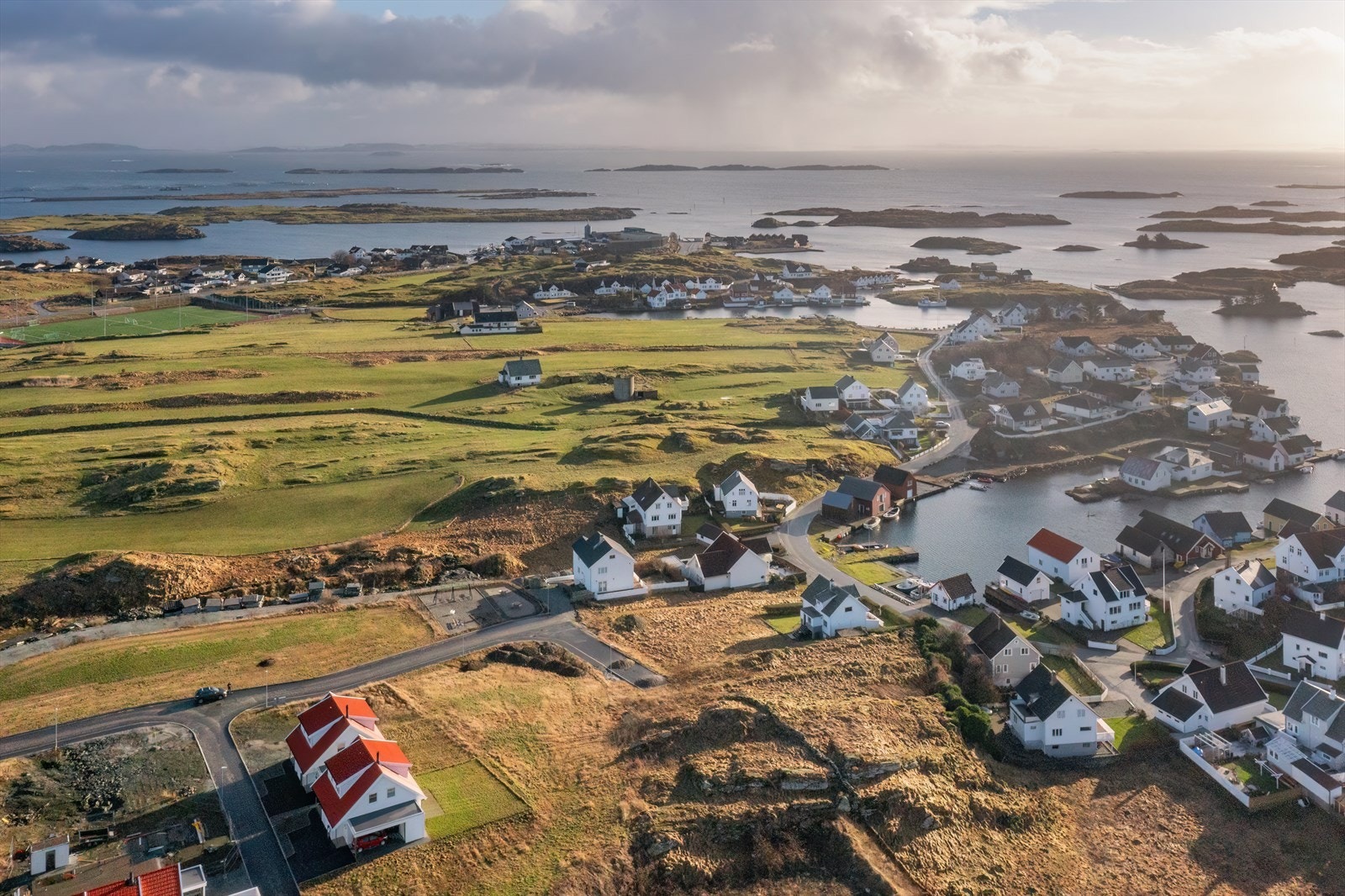 Dronefoto Galleribilde