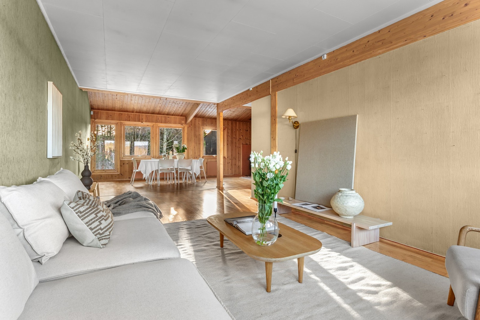 Boligen har et fint lysinnslipp. Galleribilde