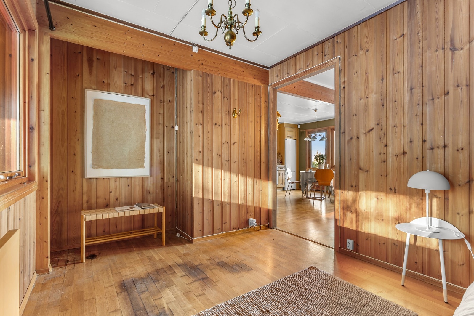 Her er det mulighet for mange gode løsninger, både med seng og garderobe. Galleribilde